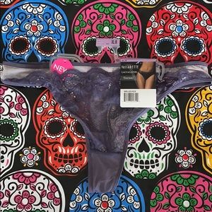 Vassarette “Lace and Layers Thong